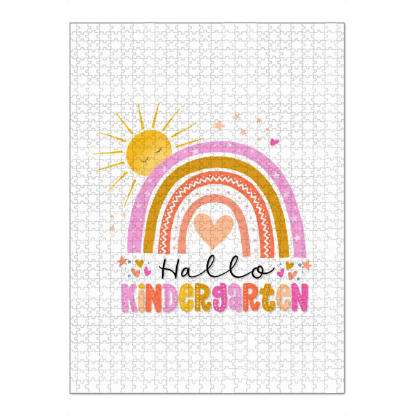 Puzzle Ravensburger "Kindergarten-Kind" artboxONE - Typografie,Für Kinder,Lustig