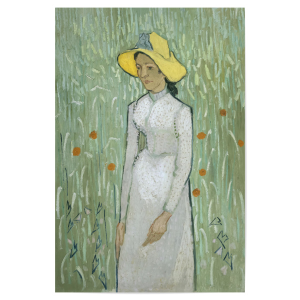 Poster 30x20 cm "Mädchen in Weiß" artboxONE - Menschen,Liebe,Für Mama,Für Papa