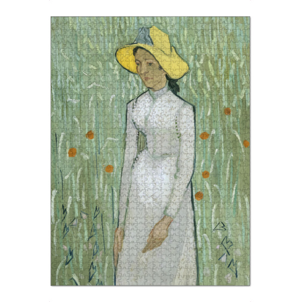 Puzzle Ravensburger "Mädchen in Weiß" artboxONE - Menschen,Liebe,Für Mama,Für Papa