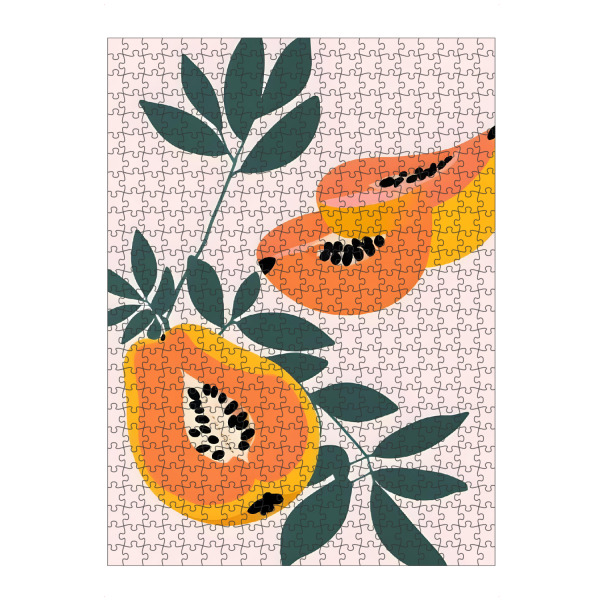 Puzzle Ravensburger "PAPA-YAY! Tropische Frucht-Papaya" artboxONE - Floral