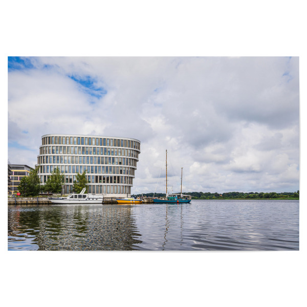 Poster "Silohalbinsel in Rostock" artboxONE - Städte,Reise,Architektur