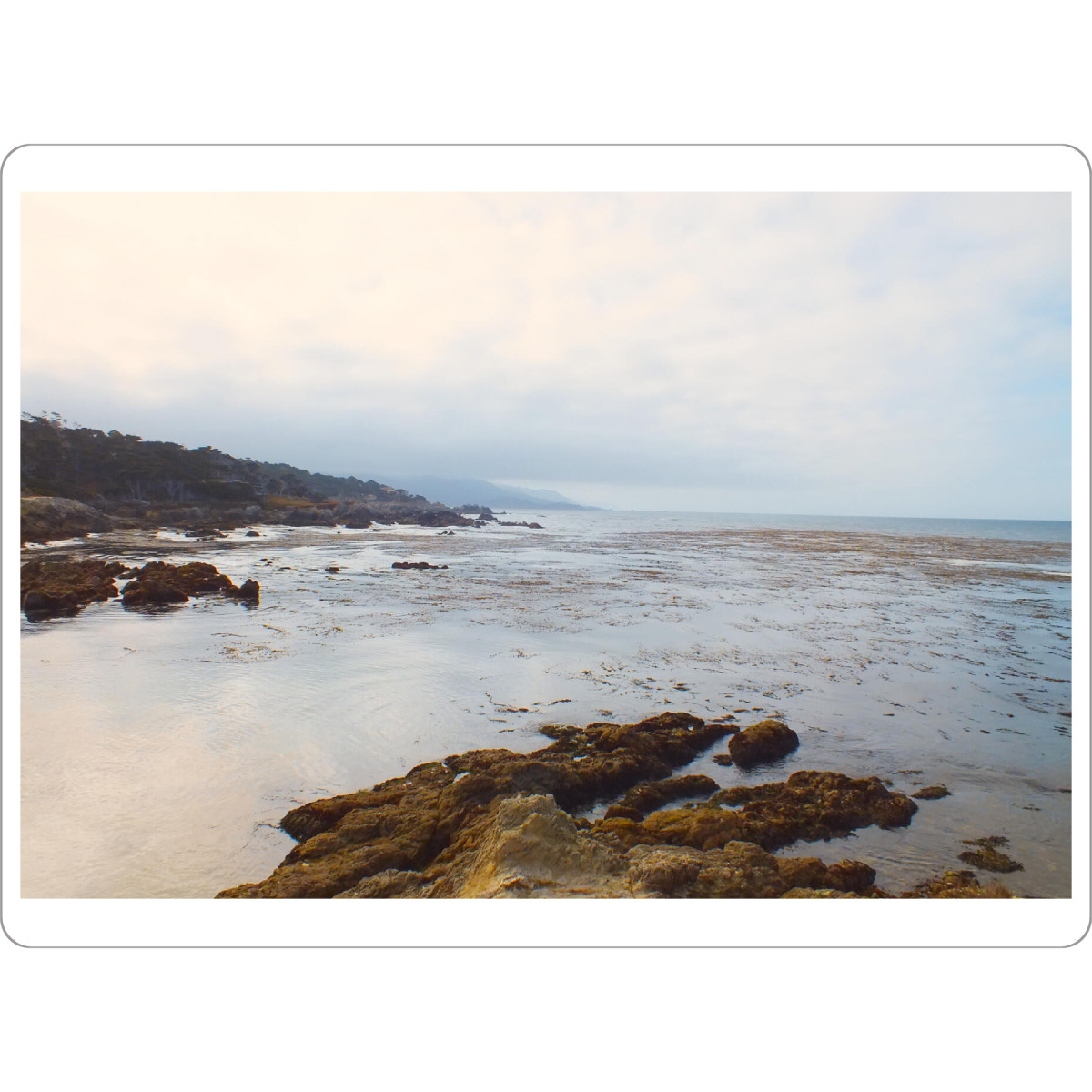 Tischset "Californian Pacific Coast" artboxONE - Natur,Reise,Reise / Strand und Meer,Reise / Länder