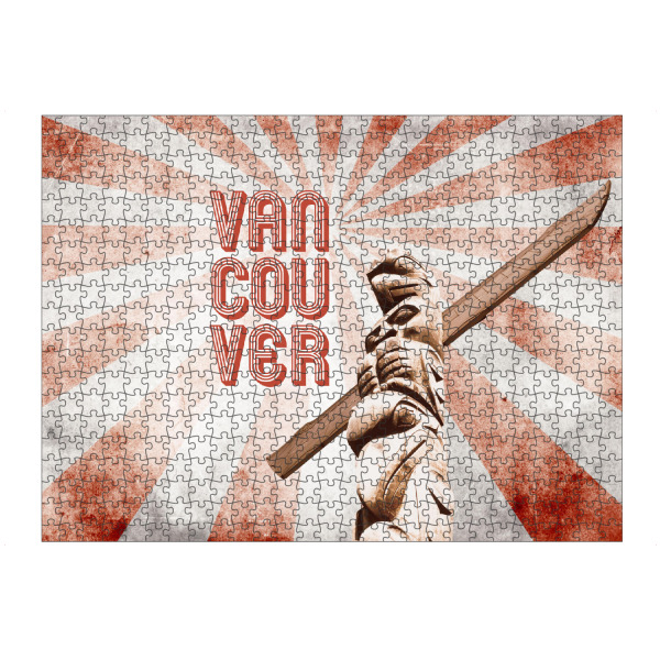 artboxONE Puzzle "Vancouver Vintage-Style" artboxONE - Städte,Reise,Reise / Länder