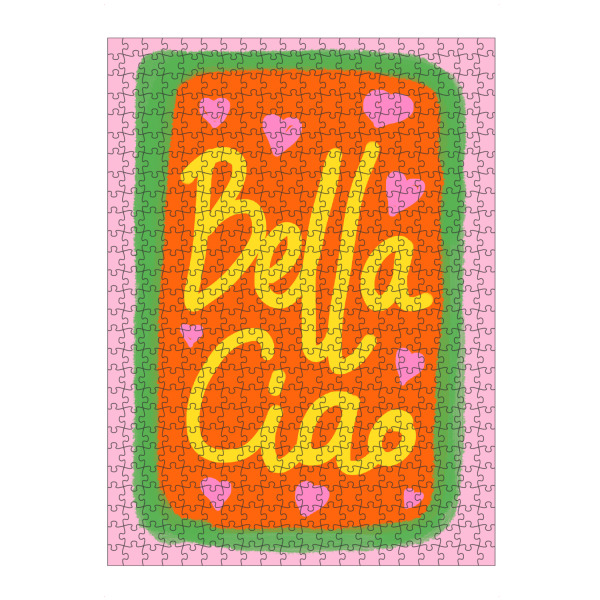 artboxONE Puzzle "Bella Ciao pop" artboxONE - Typografie,Abstrakt