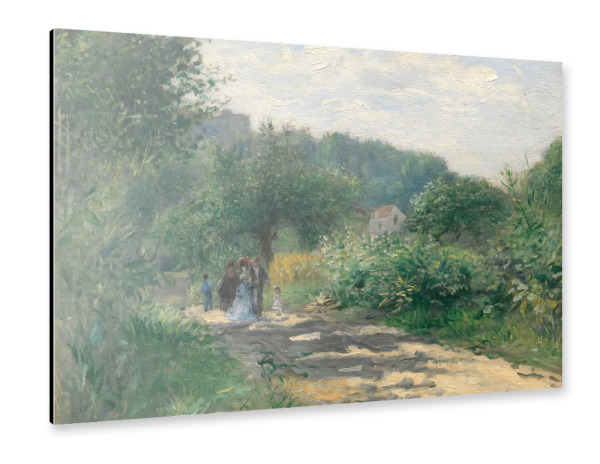 Alu-Dibond "Eine Straße in Louveciennes" 30x20 cm artboxONE