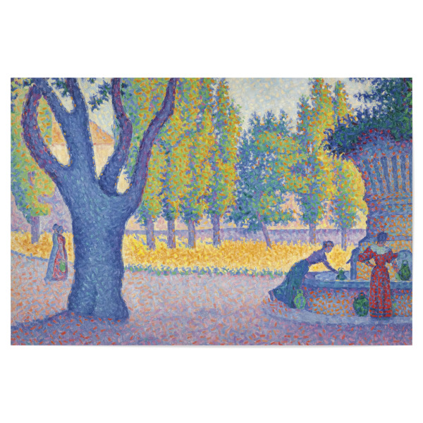 Poster "Fontaine des Lices" artboxONE - Natur,Reise,Reise / Länder,Für Mama,Für Papa