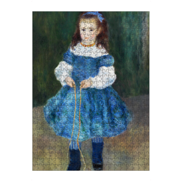 artboxONE Puzzle "Mädchen mit einem Springseil" artboxONE - Für Kinder,Menschen,Liebe,Für Mama,Für Papa