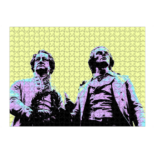 artboxONE Puzzle "Pop Art Goethe und Schiller" artboxONE - Städte,Reise,Reise / Länder