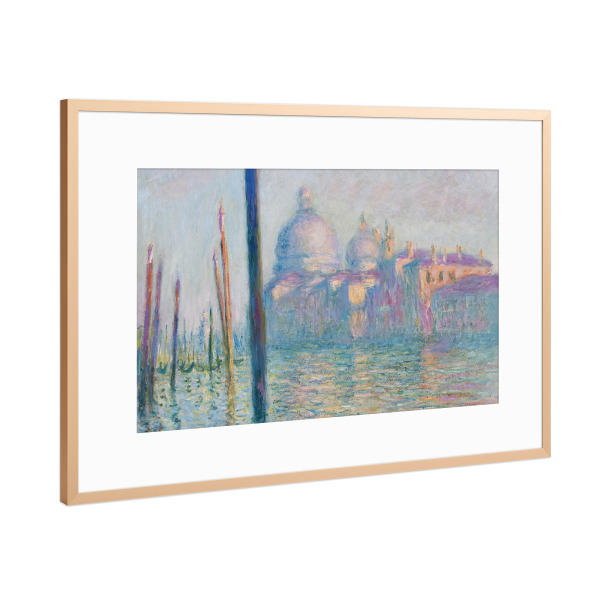 Poster mit Rahmen Kupfer "Der Canal Grande" artboxONE - Städte,Reise,Architektur,Städte / Venedig,Reise / Länder