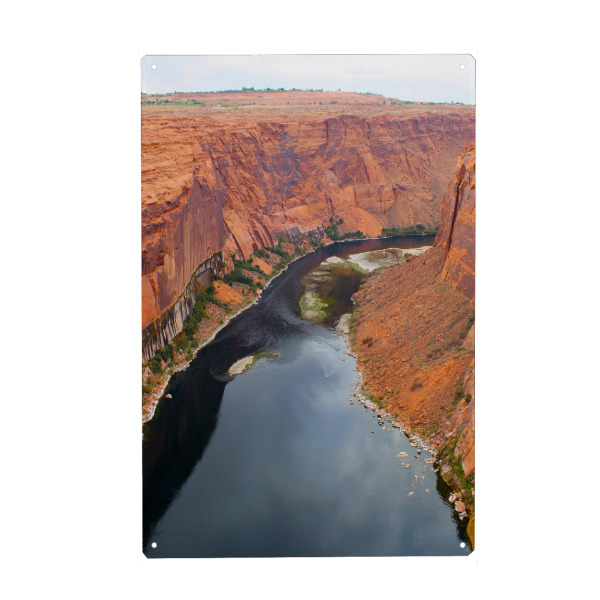 Metall Poster "Der Colorado River" artboxONE - Natur,Reise,Reise / Länder
