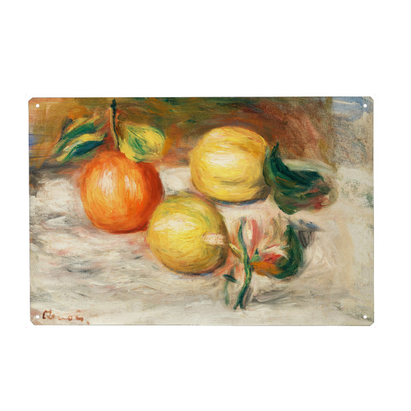Holzbild "Lemons and Orange still life" artboxONE - Für Mama,Für Papa