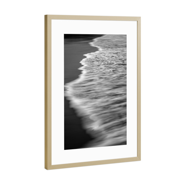Poster mit Rahmen Gold "Geisterküsten (3)" artboxONE - Natur,Reise,Für Kinder,Reise / Strand und Meer,Für Papa