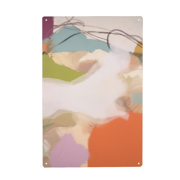 Holzbild "Pastell Komposition" artboxONE - Abstrakt,Geometrie,Marmor