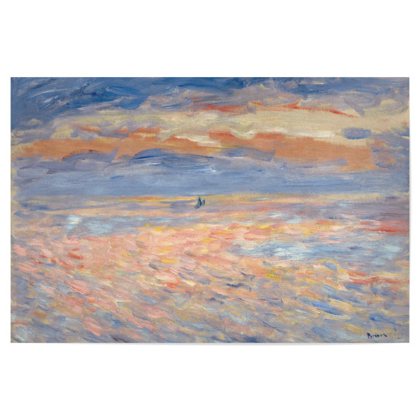 Poster 30x20 cm "Französischer Sonnenuntergang" artboxONE - Reise,Reise / Strand und Meer,Reise / Länder,Für Mama,Für Papa