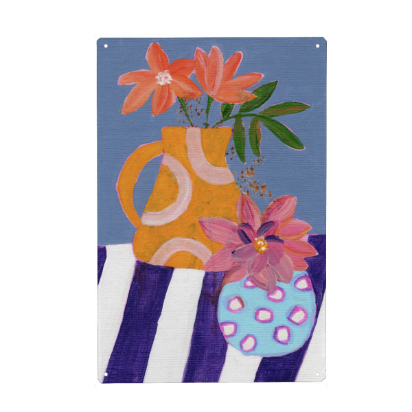 Holzbild "Vibrant still life art" artboxONE - Natur,Floral,Liebe