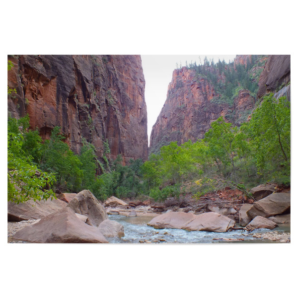 Poster "The Narrows" artboxONE - Natur,Reise,Reise / Länder