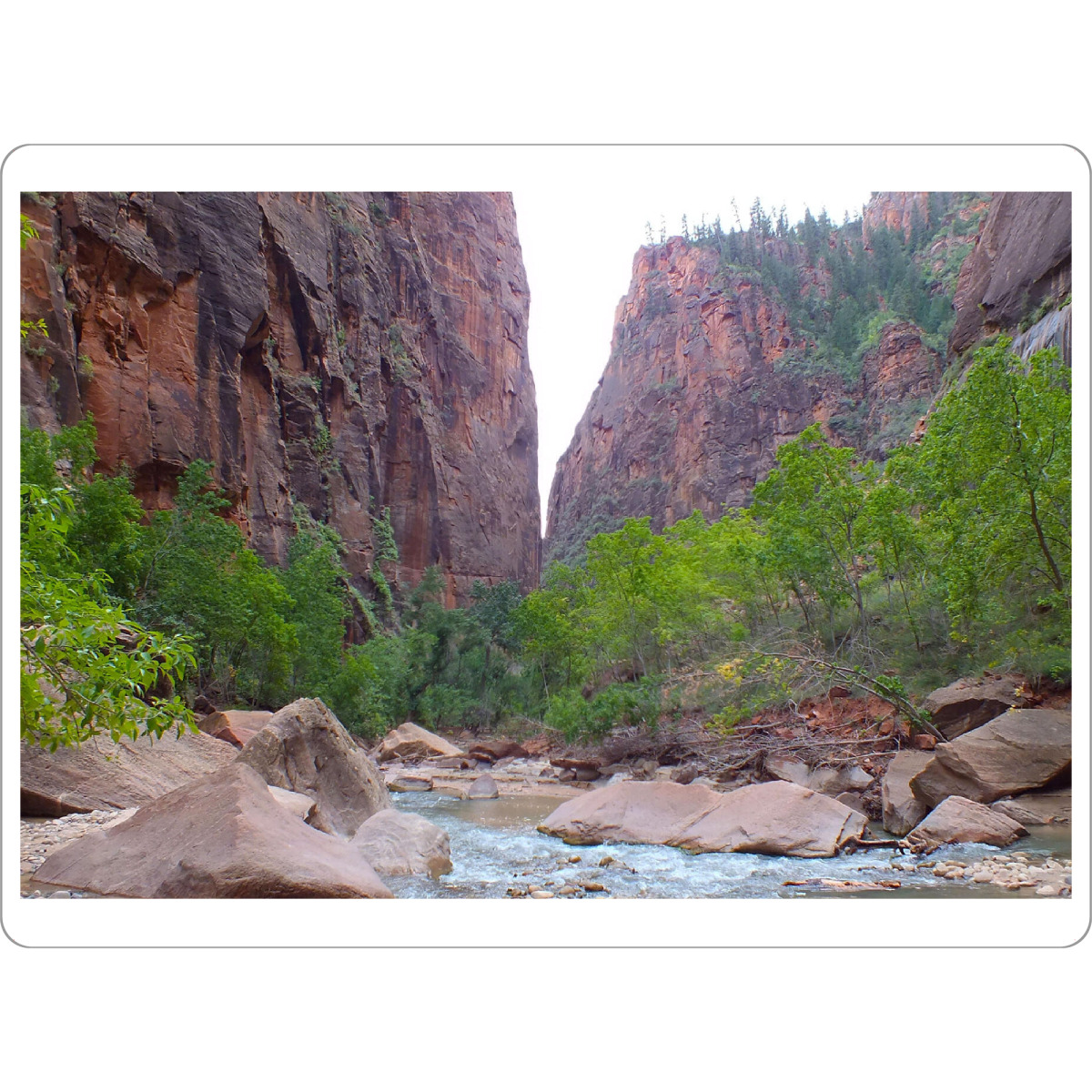 Tischset "The Narrows" artboxONE - Natur,Reise,Reise / Länder