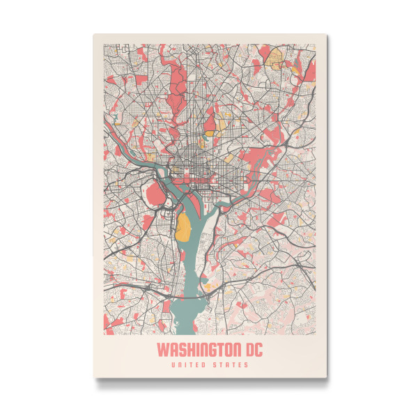 Galerie-Print "Washington DC Stadt" 30x20 cm artboxONE