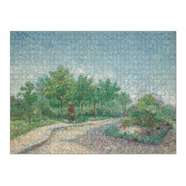 Puzzle Ravensburger "C in Montmarte mit Liebhabern" artboxONE - Natur,Reise,Reise / Länder,Für Mama,Für Papa