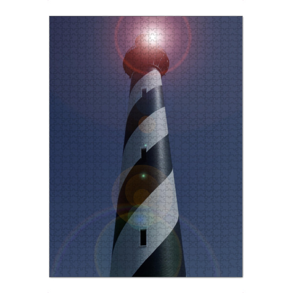 Puzzle Ravensburger "Das Licht des Leuchtturms" artboxONE - Reise,Architektur,Reise / Strand und Meer,Reise / Länder