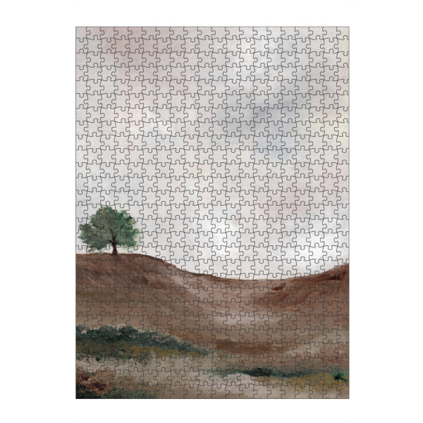 Puzzle Ravensburger "Dusty landscape" artboxONE - Natur,Reise,Lustig