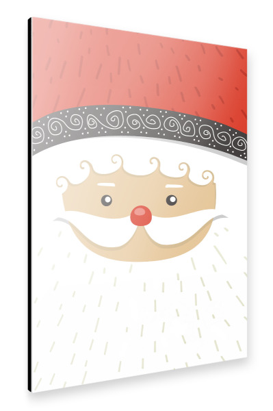 Alu-Dibond "Mr. Santa Claus" 30x20 cm artboxONE