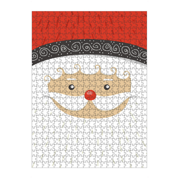 artboxONE Puzzle "Mr. Santa Claus" artboxONE - Für Kinder,Weihnachten - Weihnachtsmann,Nahaufnahme,Illustration,Weihnachten,Bunt,Santa,Claus
