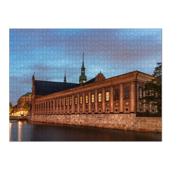 Puzzle Ravensburger "Holmens Church Copenhagen" artboxONE - Städte,Architektur,Städte / København