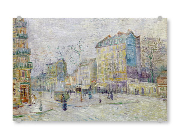 Acrylglasbild "Clichy Boulevard" artboxONE - Städte,Reise,Städte / Paris,Reise / Länder,Arcadia
