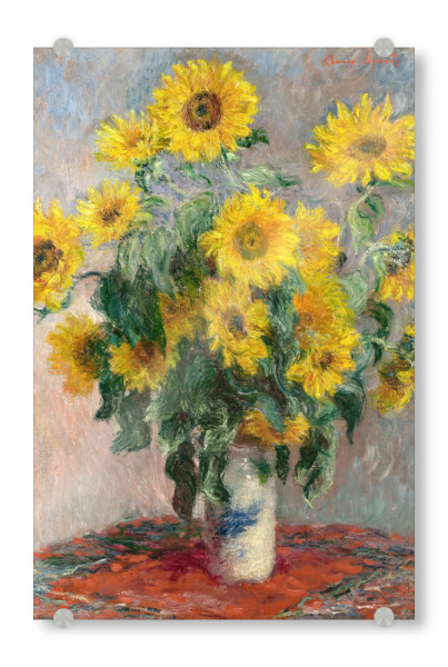 Acrylglasbild "Strauß Sonnenblumen" artboxONE - Natur,Liebe,Für Mama,Für Papa