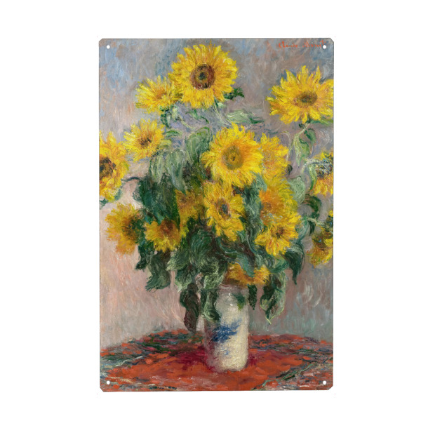 Holzbild "Strauß Sonnenblumen" artboxONE - Natur,Liebe,Für Mama,Für Papa