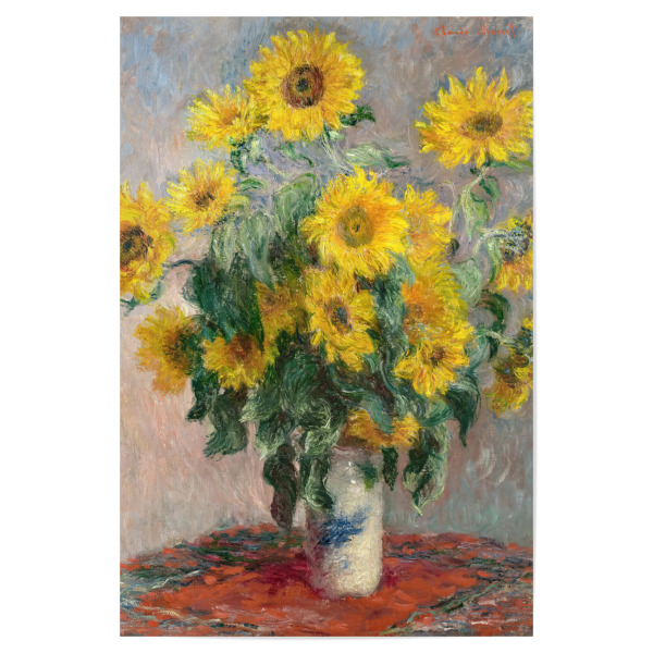 Poster 30x20 cm "Strauß Sonnenblumen" artboxONE - Natur,Liebe,Für Mama,Für Papa