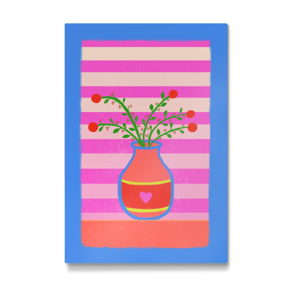 Galerie-Print "Rote Blüten Kunst" 30x20 cm artboxONE