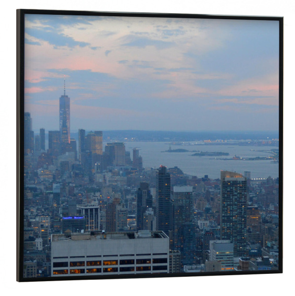 Poster mit schwarzem Rahmen 30x30 cm "NYC Triptychon middle part" artboxONE - Städte / New York,Reise,Architektur,Reise / Länder