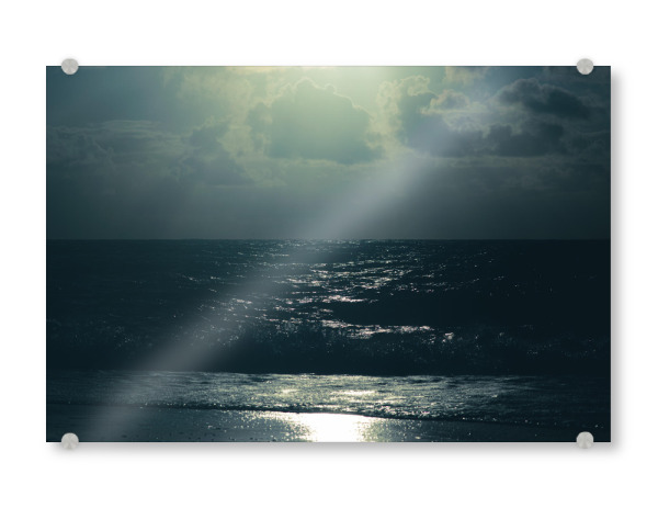 Acrylglasbild "Wolken und Meer" artboxONE - Natur,Reise,Reise / Strand und Meer,Reise / Länder