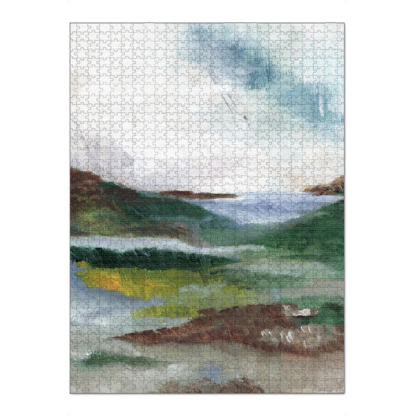 Puzzle Ravensburger "Abstract Land" artboxONE - Abstrakt