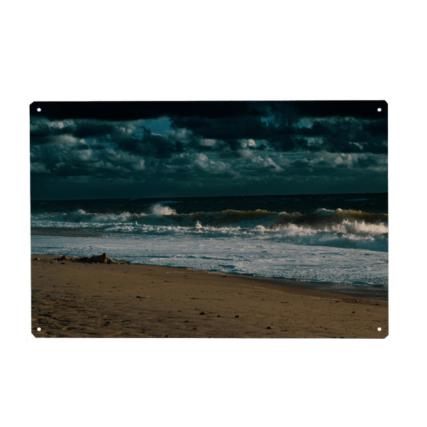 Holzbild "Wilde See" artboxONE - Natur,Reise,Reise / Strand und Meer,Reise / Länder