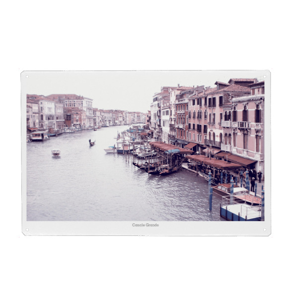 Holzbild "Der Canale Grande" artboxONE - Reise,Architektur,Städte / Venedig,Reise / Länder