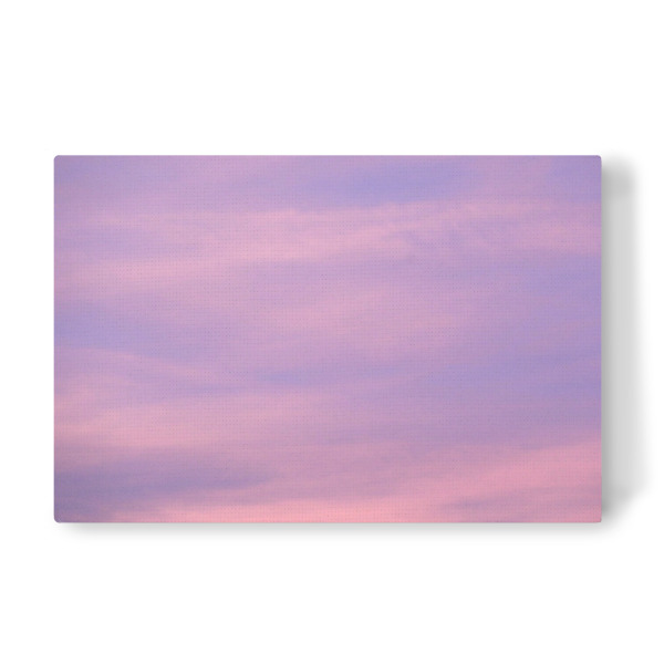 Leinwandbild "Sommer Himmel Pastellfarbe" artboxONE - Natur,Abstrakt,Ultraviolet