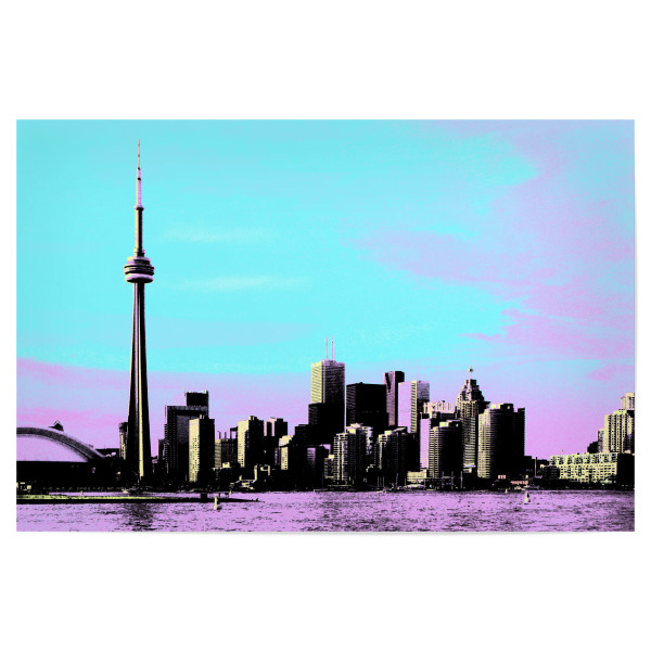 Poster "Pop Art Toronto" artboxONE - Städte,Reise,Architektur,Reise / Länder