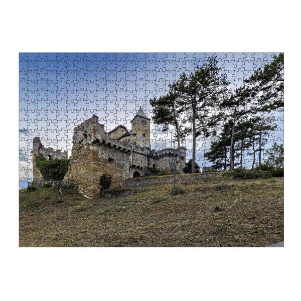 Puzzle Ravensburger "Wiener Burg Liechtenstein" artboxONE - Architektur