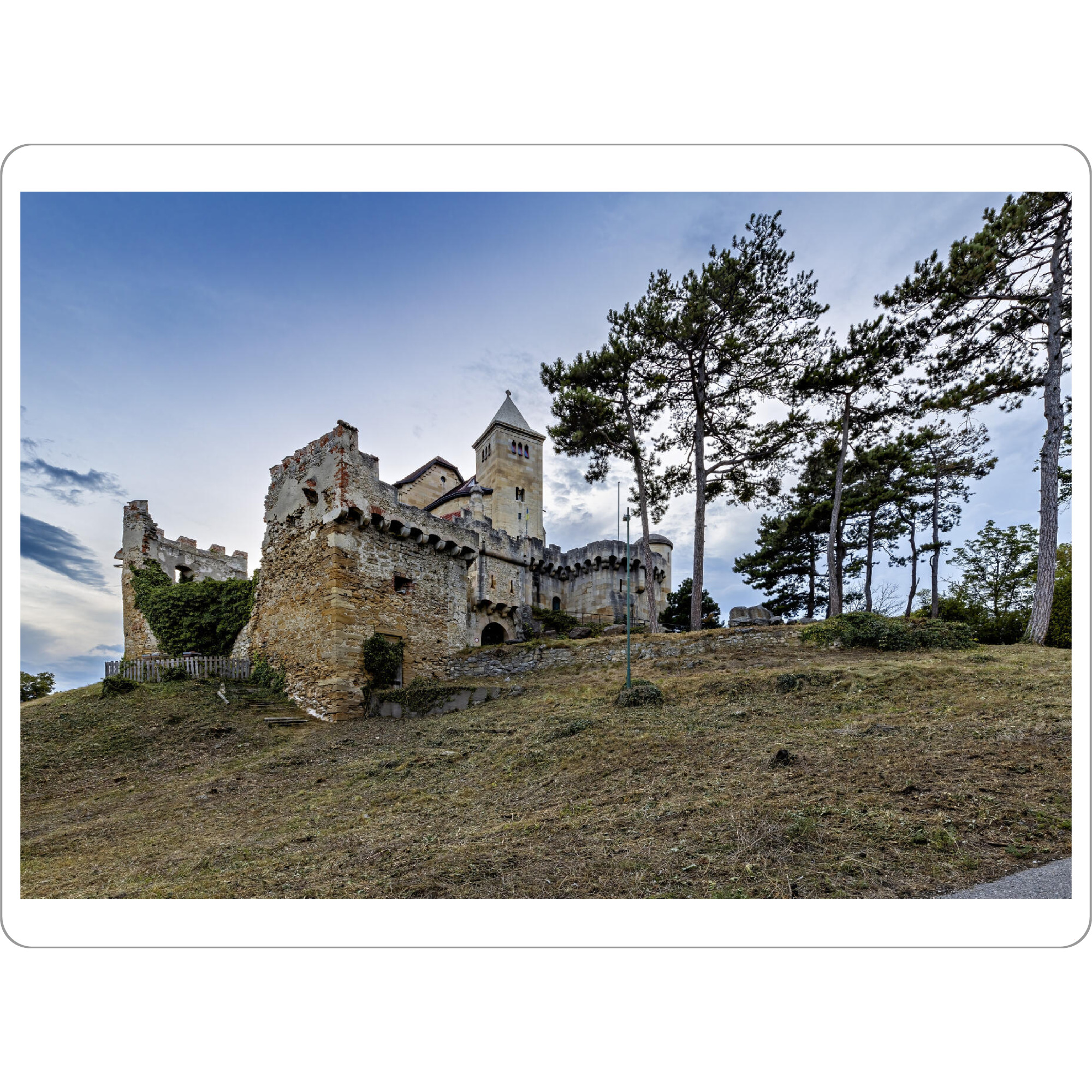 Tischset "Wiener Burg Liechtenstein" artboxONE - Architektur