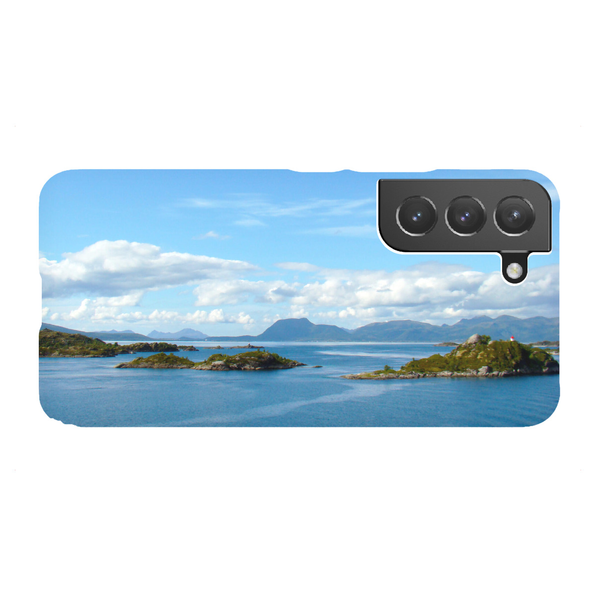 Samsung Galaxy "Der Raftsund in Norwegen" Premium-Case Handyhülle artboxONE