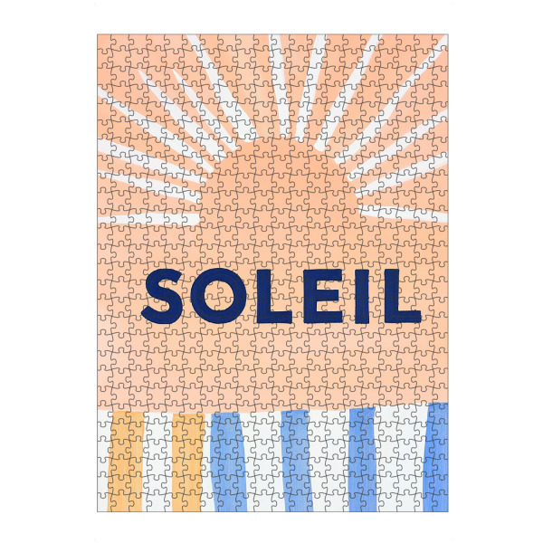 Puzzle Ravensburger "Soleil Liebe" artboxONE - Natur,Abstrakt,Reise / Strand und Meer