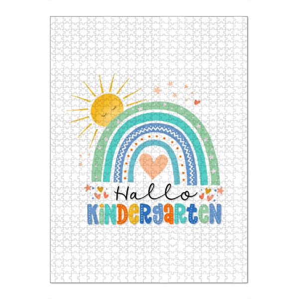 Puzzle Ravensburger "Kindergarten" artboxONE - Typografie,Für Kinder,Menschen