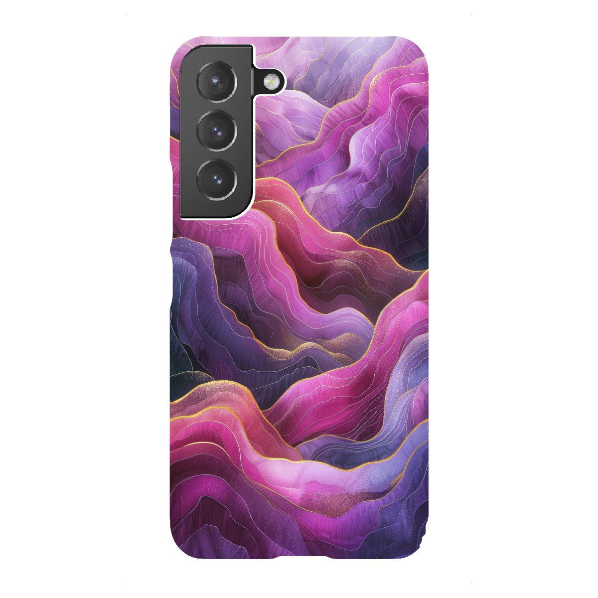 "Amethystberg C"für Samsung Galaxy - Premium-Case Handyhülle artboxONE