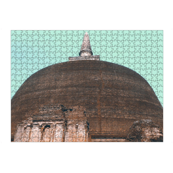 Puzzle Ravensburger "Eine Stupa" artboxONE - Reise,Architektur,Reise / Asien,Reise / Länder