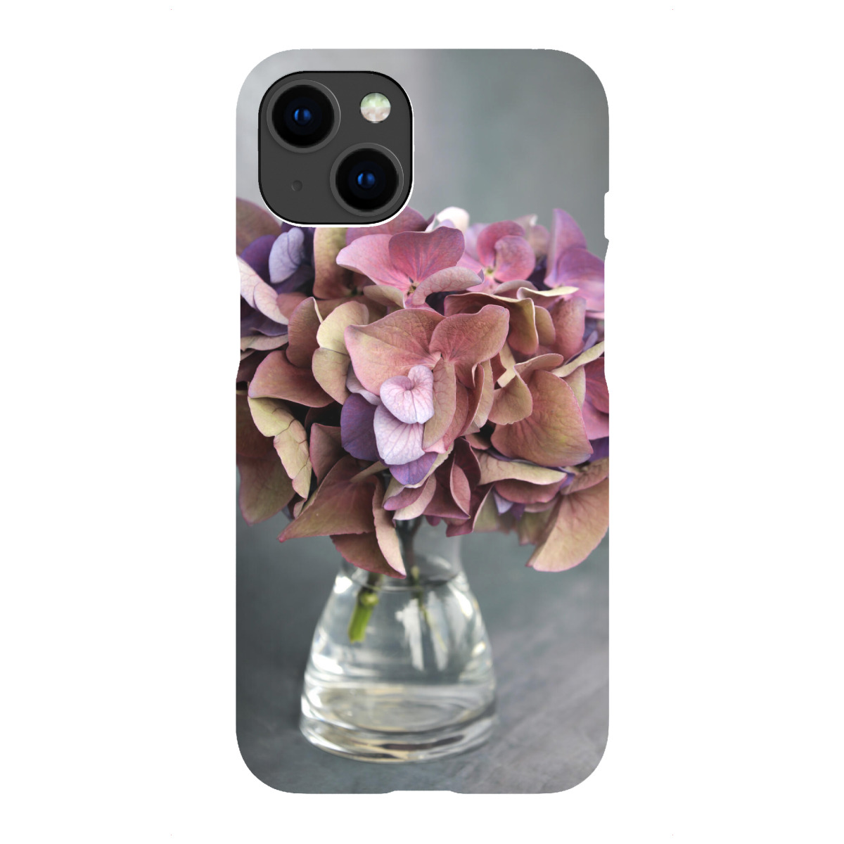 "Hortensie Vase mit Blumenstrauß"für iPhone - Premium-Case Handyhülle artboxONE