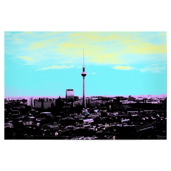 Poster 30x20 cm "Pop Art Berlin" artboxONE - Städte / Berlin,Reise,Architektur,Reise / Länder