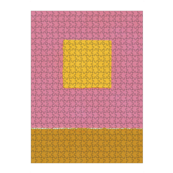 Puzzle Ravensburger "Galisyna - Colour Play - Pink" artboxONE - Abstrakt,Geometrie,Liebe